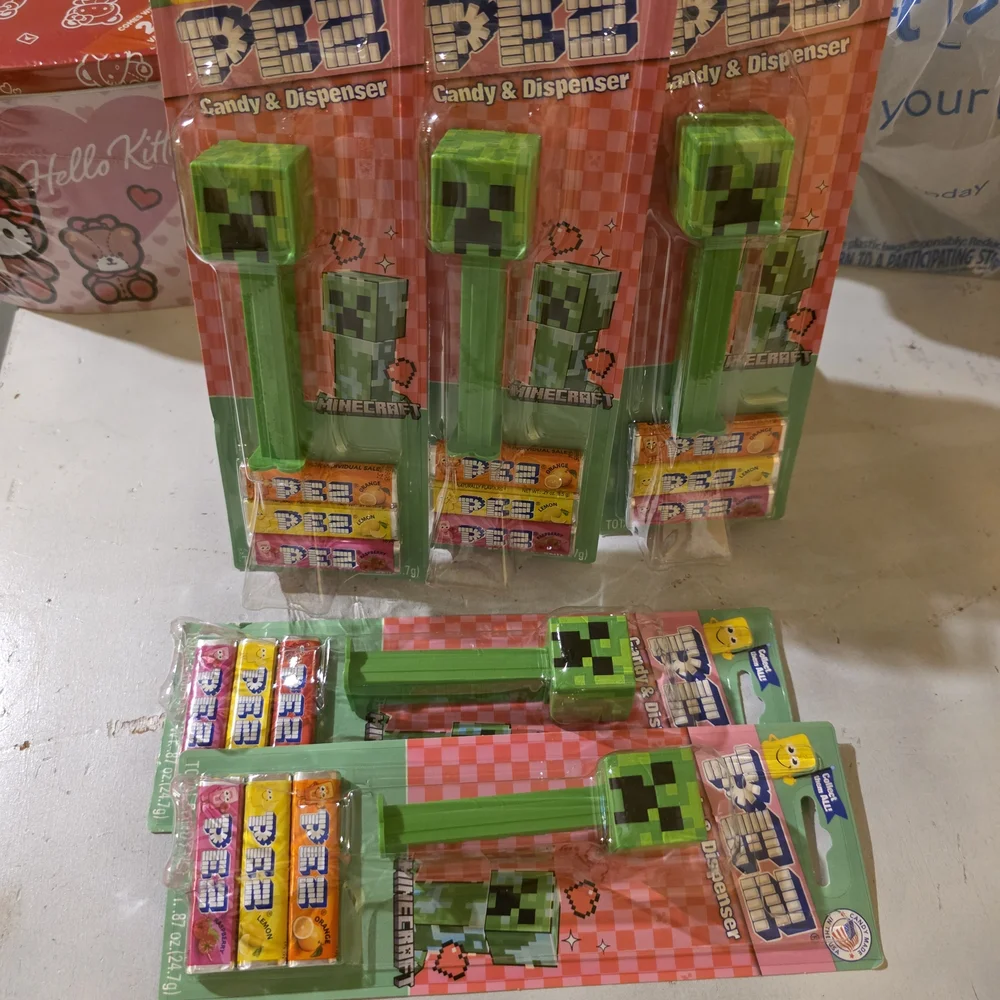 Minecraft Creeper PEZ Candy Dispenser